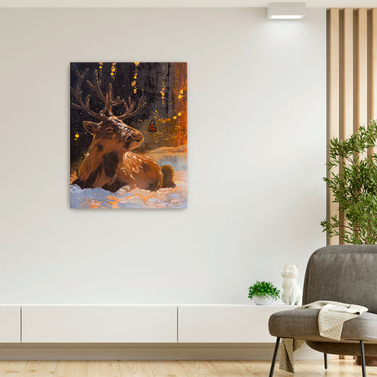 "Deer | The Nurturer I" Original Painting