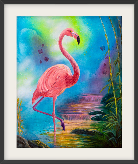 "Balance and Flow" Framed Fine Art Print