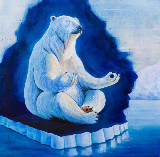 "Cool Calm Connected" Original Painting