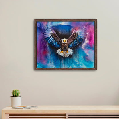 "Free At Last" Framed Canvas Print