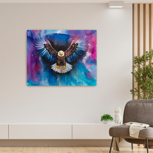 "Free Eagle" Canvas Print