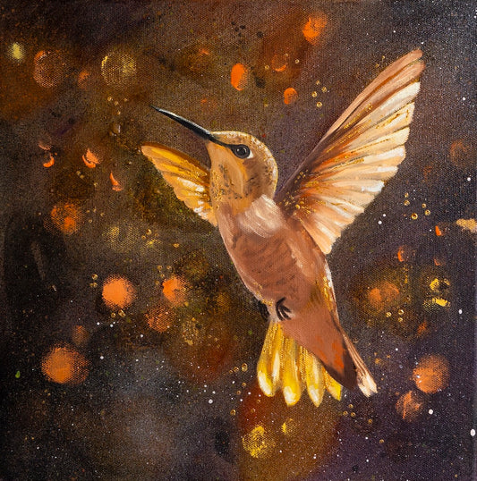 "Southern Giant Hummingbird" Original Painting