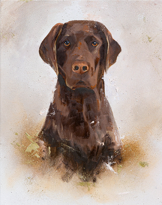 "The Steadfast Companion" Original Painting