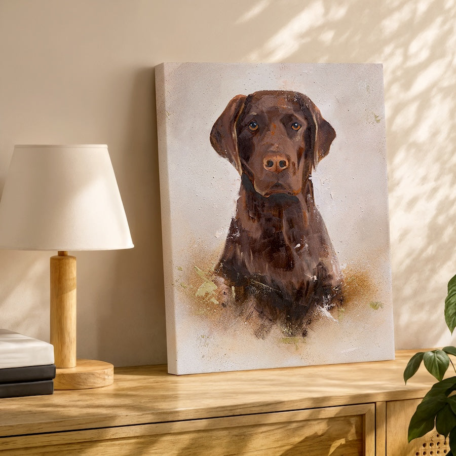 "The Steadfast Companion" Original Painting