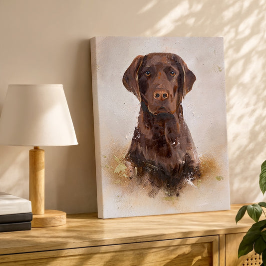 "The Steadfast Companion" Original Painting