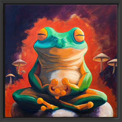 "Magic Mindset" Framed Canvas Print