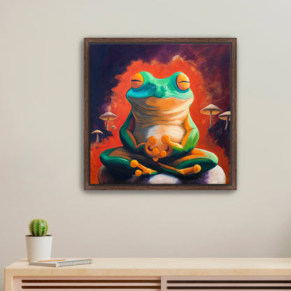 "Magic Mindset" Framed Canvas Print