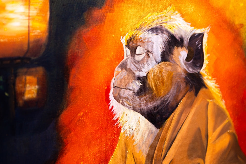 "Meditation Master" Original Painting