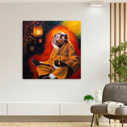 "Meditation Master" Original Painting