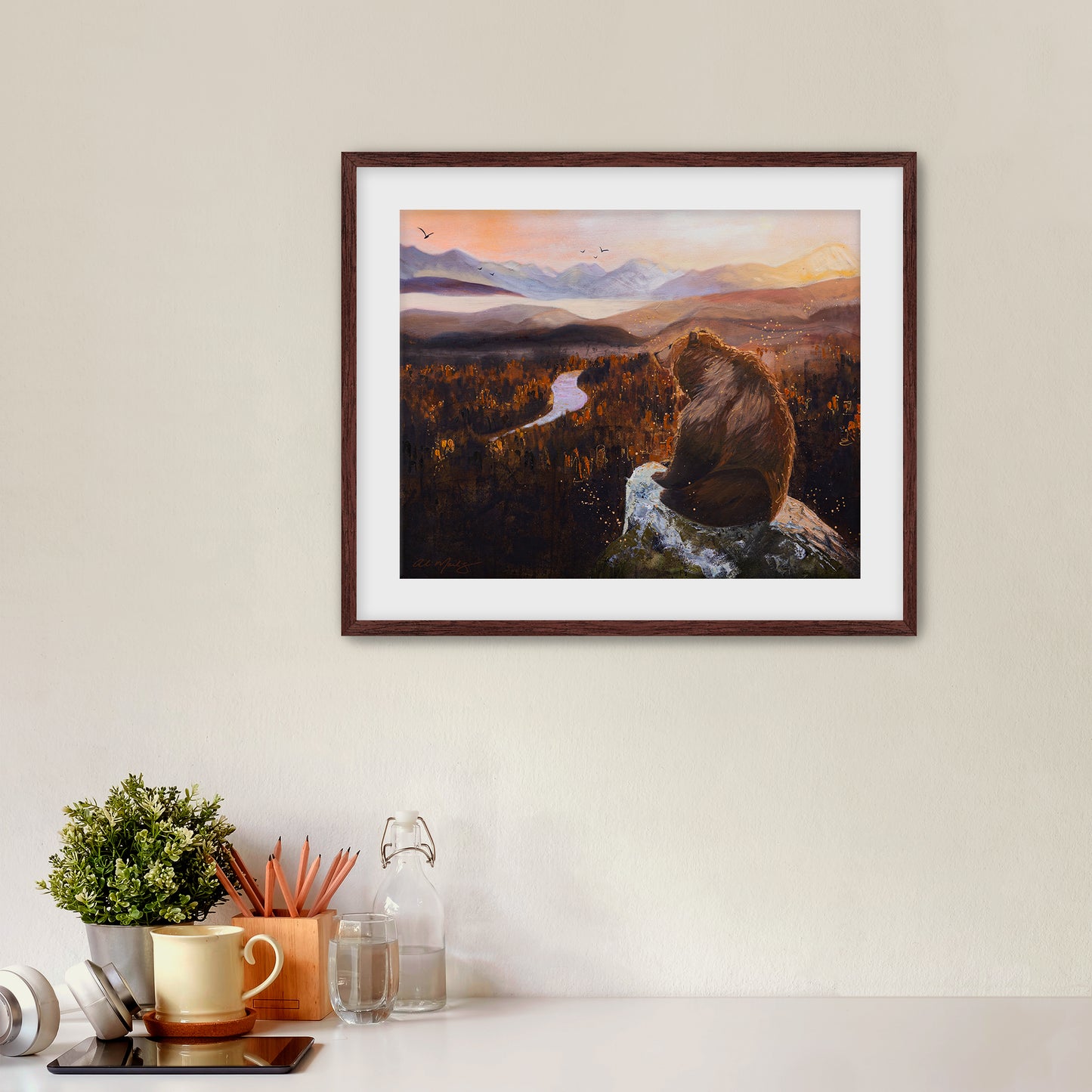 "Bear | The Grounder" Fine Art Print