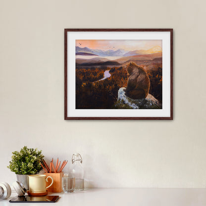"Bear | The Grounder" Fine Art Print