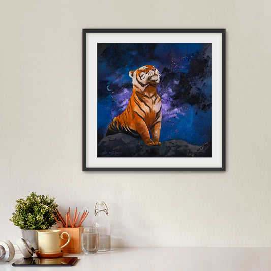 "Tiger | The Rebuilder I" Framed Fine Art Print
