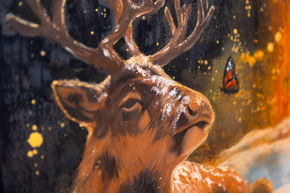 "Deer | The Nurturer I" Original Painting