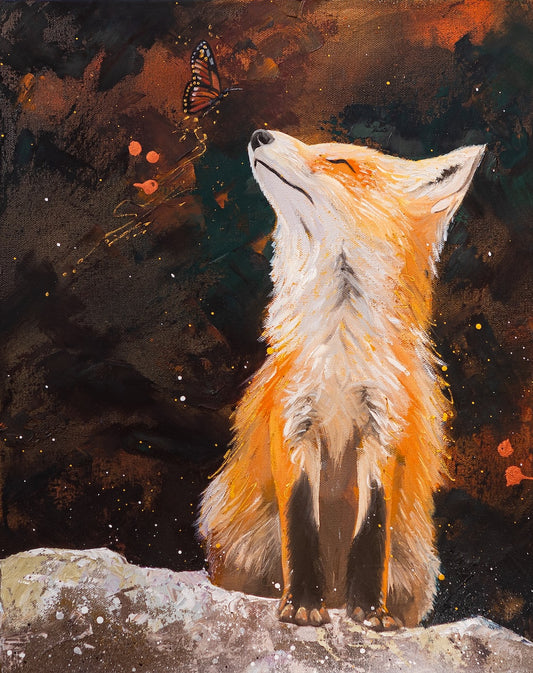 "Fox | The Light-Bringer I" Original Painting