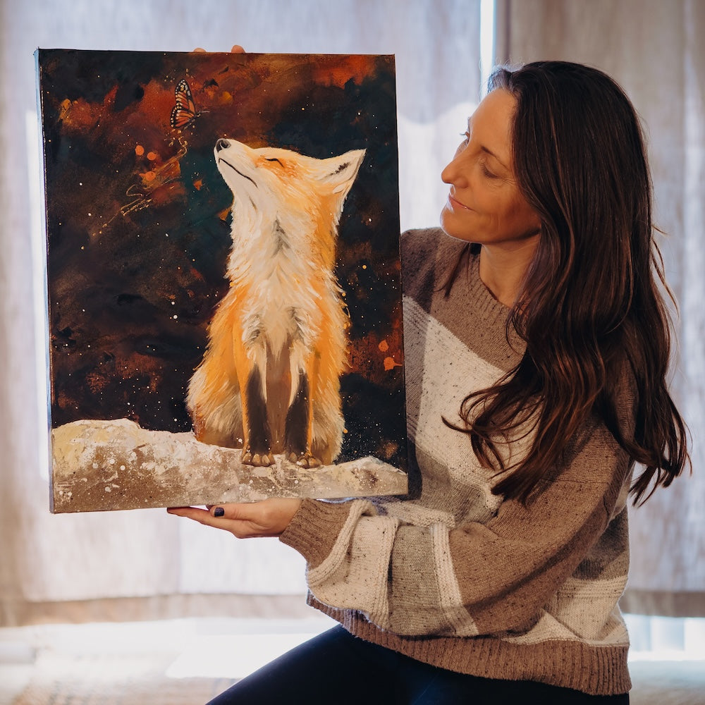 "Fox | The Light-Bringer I" Original Painting