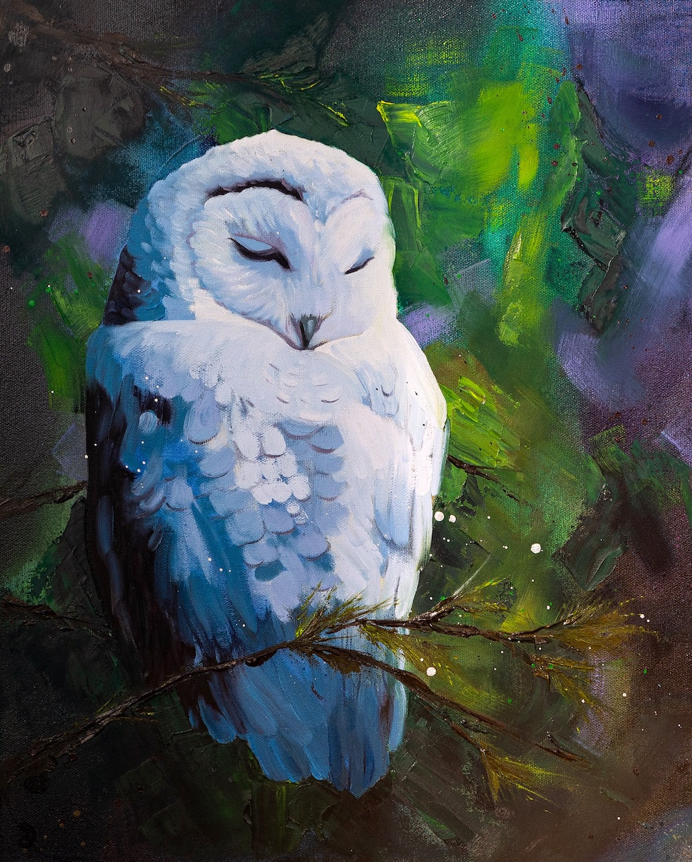"Owl | The Visionary I" Original Painting