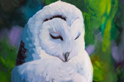 "Owl | The Visionary I" Original Painting