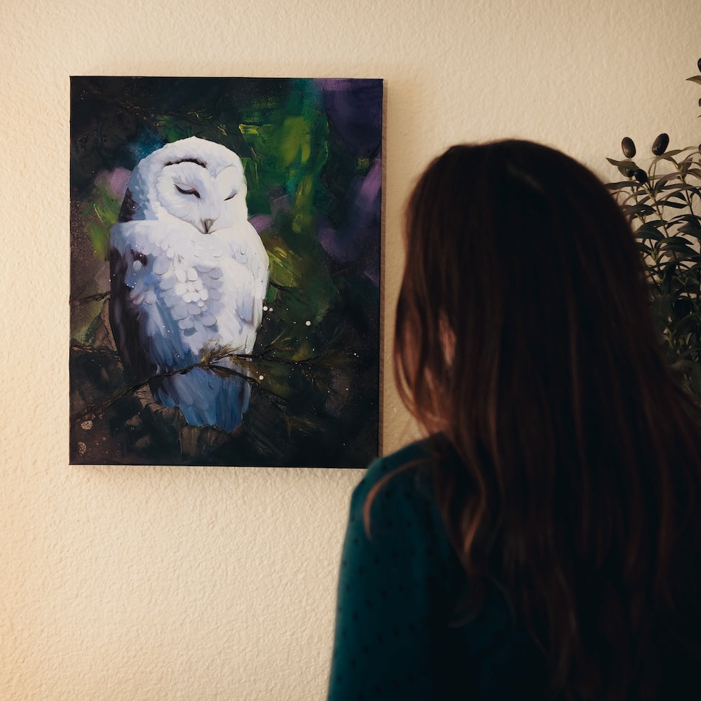 "Owl | The Visionary I" Original Painting