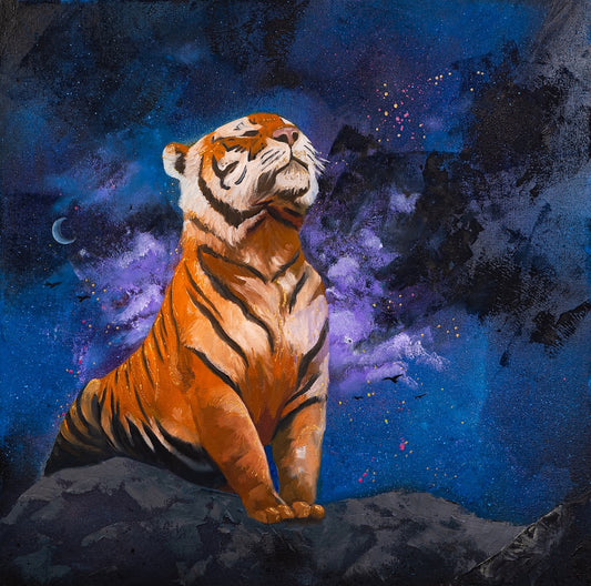 "Tiger | The Rebuilder I" Original Painting