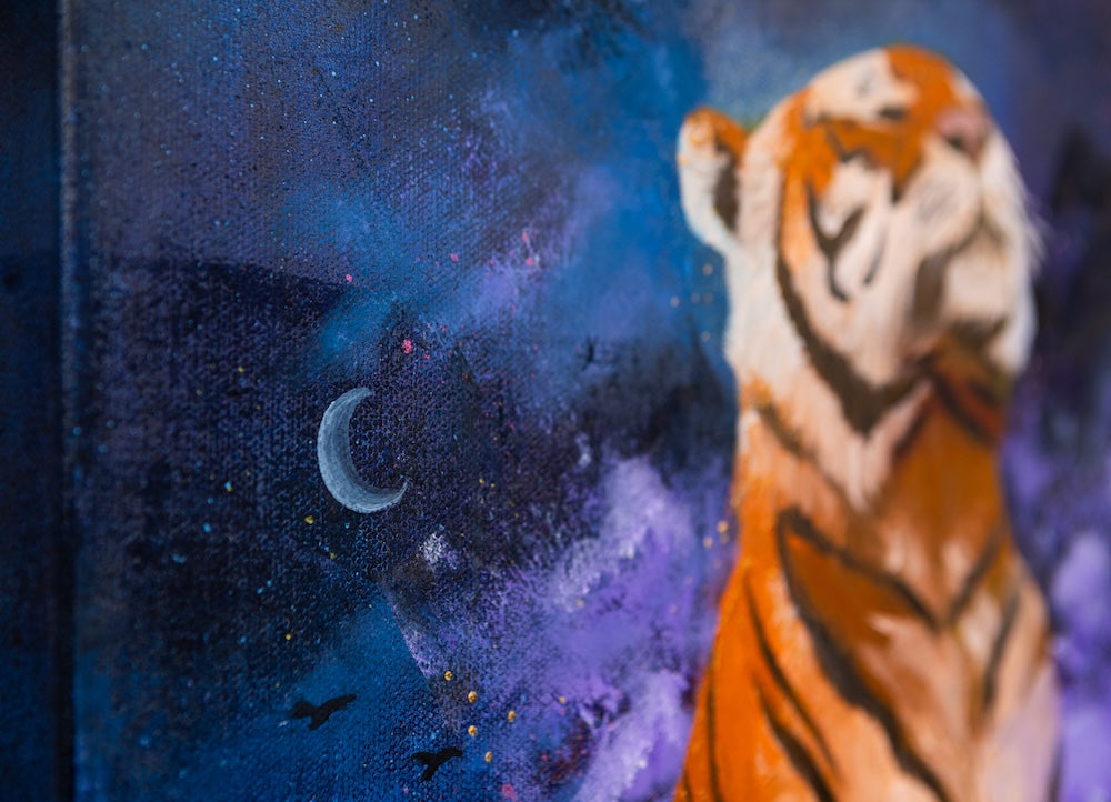 "Tiger | The Rebuilder I" Original Painting