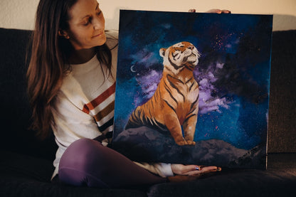"Tiger | The Rebuilder I" Original Painting