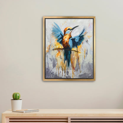 "Spread Your Wings" Framed Canvas Print
