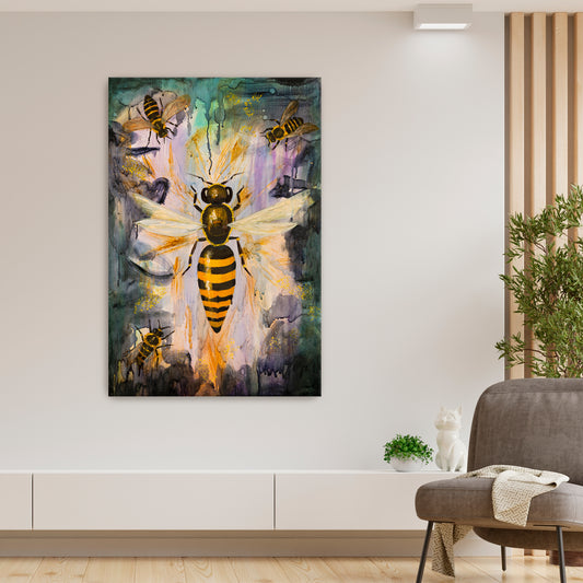 "The Queen Survives" Canvas Print