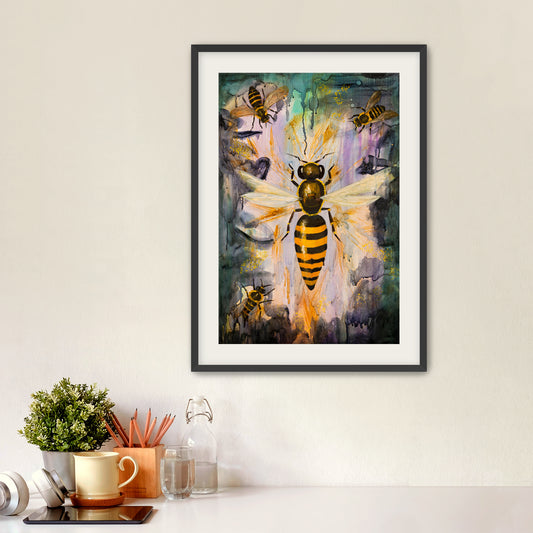 "The Queen Survives" Framed Fine Art Print