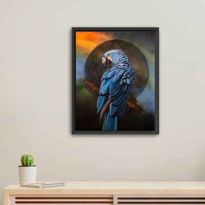 "Uniquely Beautiful" Framed Canvas Print
