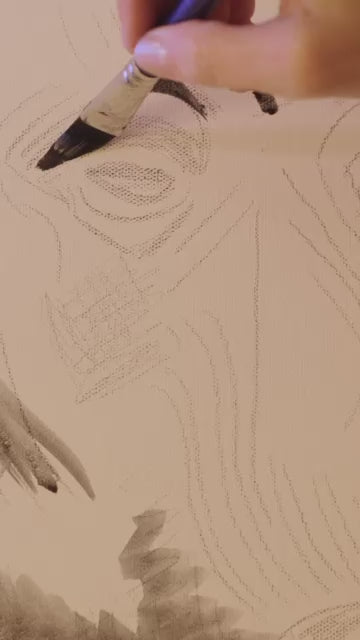 "Elephant | The Protector I" Original Painting